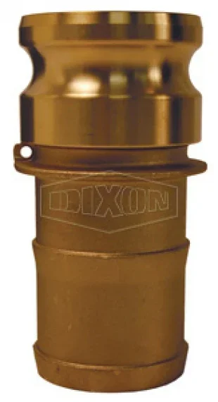 G75-E-BR by Dixon Valve | Global Cam & Groove Adapter | Type E | 3/4 " Adapter x 3/4 " Hose Shank | ASTMC38000 Forged Brass