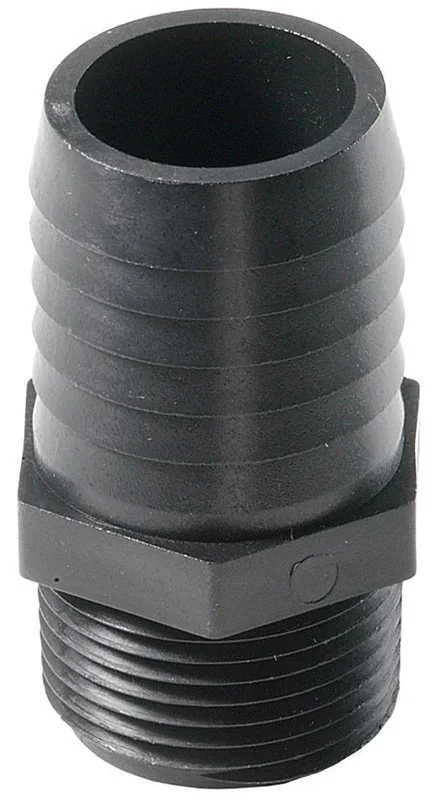 PPN32 by Dixon Valve | Tuff-Lite® | Male Tubing Insert | 1/4 " Male NPT x 3/8 " Hose ID | Polypropylene | Pack of 50