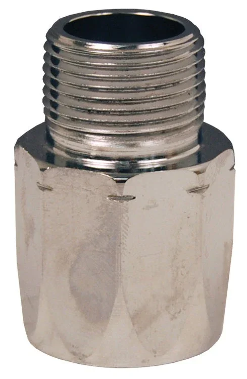 H5755 by Dixon Valve | Holedall® Pump Hose Coupling | 3/4 " Hose ID | 3/4 " Male NPT | 1-17/64 " Hose OD | Chrome Plated Brass