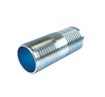 SM400 by Jason Industrial | Tube Hose Mender | 4 " | Hose Shank x Hose Shank | Plated Steel