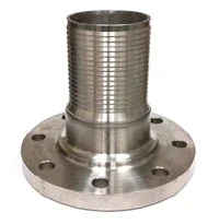 CNFL-200CR-S by Midland | Crimplok King Combination Nipple | 2 " 150# Fixed Flange x 2 " Hose Barb | Steel
